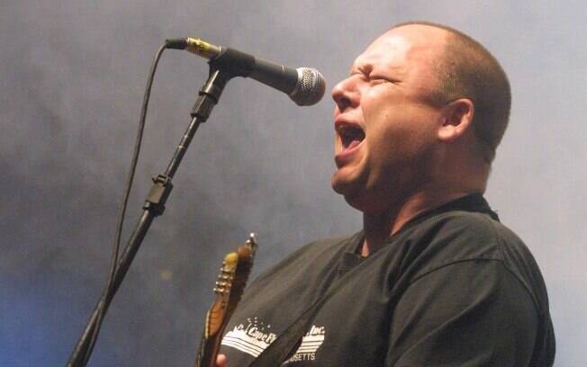 Frank Black durante o show do Pixies Frank Black durante o show do Pixies