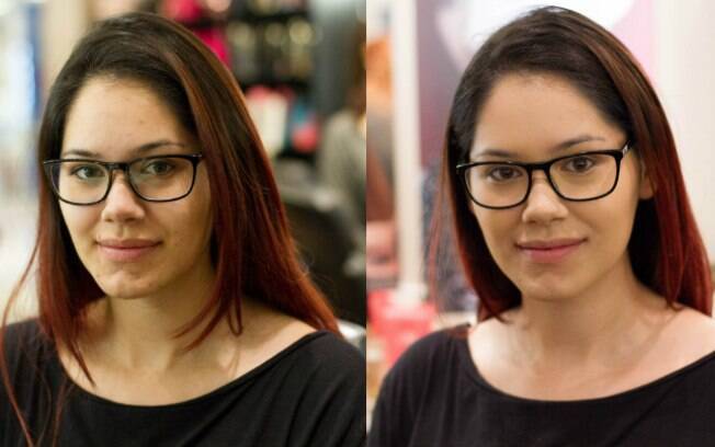 Olheiras corrigidas: veja o antes e depois da modelo e maquiadora Luanna Ferreira