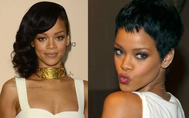 Rihanna aderiu ao visual batidinho pelo estilo camaleoa, não por personagem 