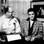 Elvis Presley com seu empresário, o coronel Tom Parker, 1957. Foto: Getty Images
