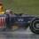 Vettel encontra dificuldades para guiar na pista encharcada. Foto: AP