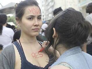 Veja imagens da Marcha das Vadias