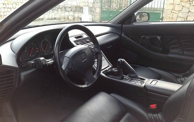 Honda NSX de Senna conta com bancos de couro, ar condicionado e câmbio manual