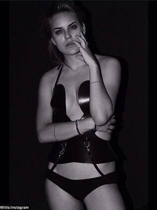 Tallulah Willis em foto de seu Instagram