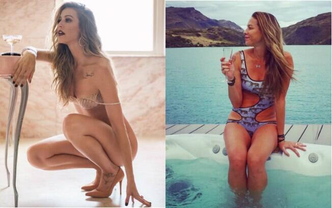 Luana Piovani na capa da Playboy e ao natural