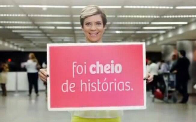 Astrid Fontenelle abre a chamada de fim de ano do GNT