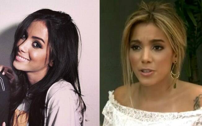 Anitta voltou a ser morena