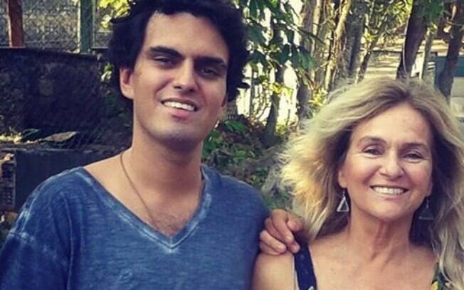 Marcia Brito e o filho, Rian, encontrado morto no Rio de Janeiro