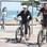 O casal pedalou na Barra da Tijuca. Foto: AgNews/PhotoRioNews