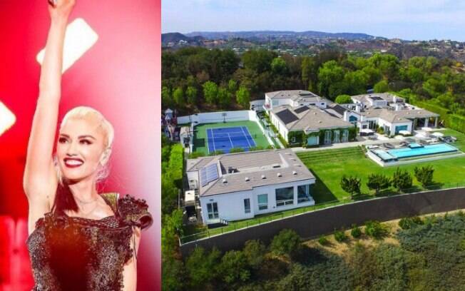 A cantora Gwen Stefani está vendendo a casa por U$35 milhões A cantora Gwen Stefani está vendendo a casa por U$35 milhões