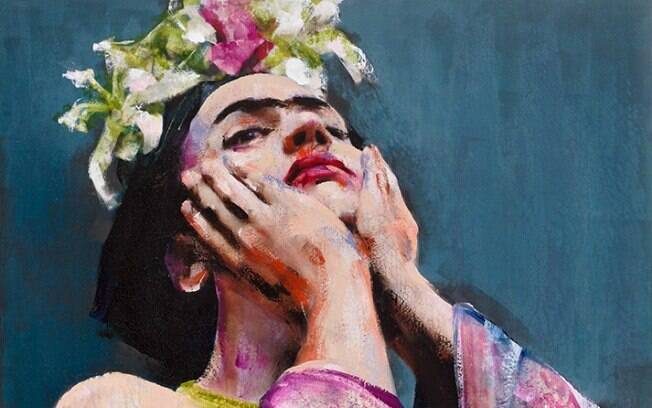 A obra 'Frida' de Lita Cabellut