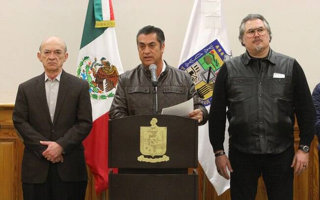 Governador de Nuevo León, Jaime Rodriguez convocou coletiva de imprensa para falar sobre rebelião