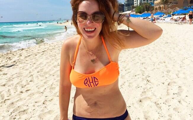 Rachel Hollis, mãe de três meninos, de Los Angeles: