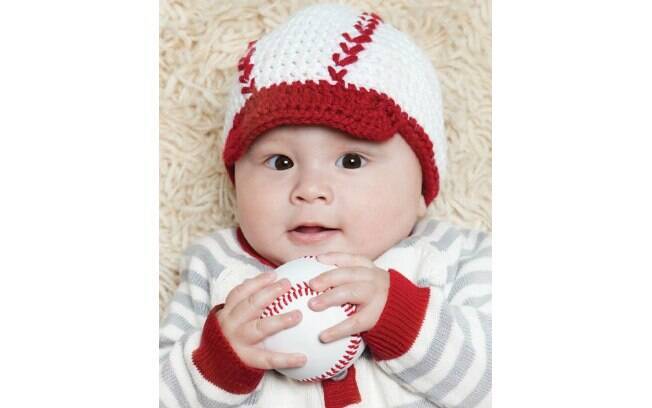 Ela também pode ser um 'uniforme' de jogador de baseball. Foto: Pinterest/Penny Schrock