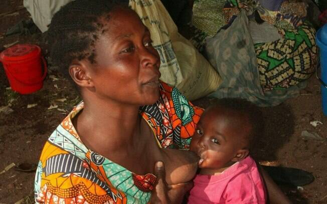 Congo: no país cujo IDH é de apenas 0,239, há 115 óbitos a cada 1 mil nascidos vivos e pelo menos 76% da população está subnutrida. Foto: Getty Images