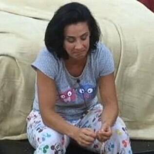 A peoa ficou emocionada