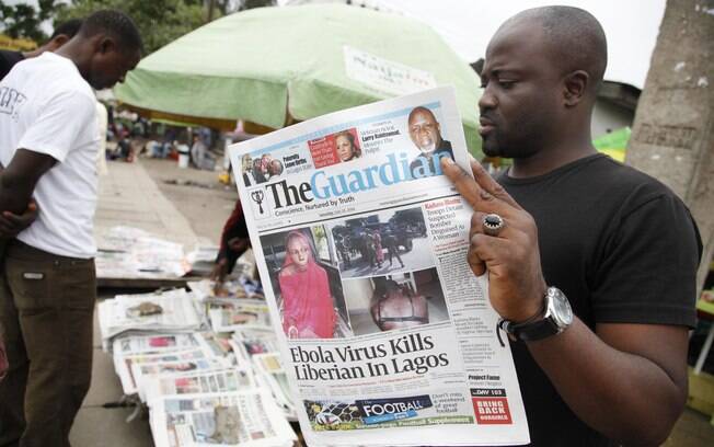 Liberiano de 40 anos morreu pouco após desembarcar em Lagos (26/07)