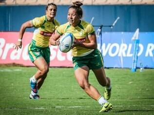 Paula Ishibashi, capitã da seleção feminina de Rugby Sevens