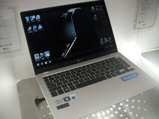 Ultrabooks, com o modelo da LG, ainda são pouco populares no mercado por conta do preço