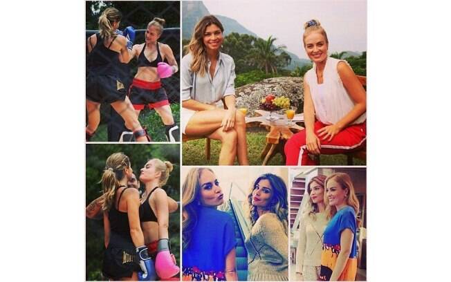 A aniversariante Grazi Massafera recebe o carinho de Angélica no Instagram: 'Você merece o melhor dessa vida