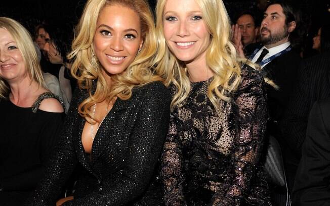 Gwyneth também é muito amiga de Beyoncé. Reservadas, a cantora e a atriz estão sempre juntas, assim como seus maridos músicos, Jay-Z e Chris Martin 