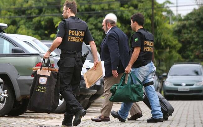 Presidente da construtora UTC, Ricardo Pessoa, é preso pela PF em 14 de novembro de 2014. Foto: Futura Press