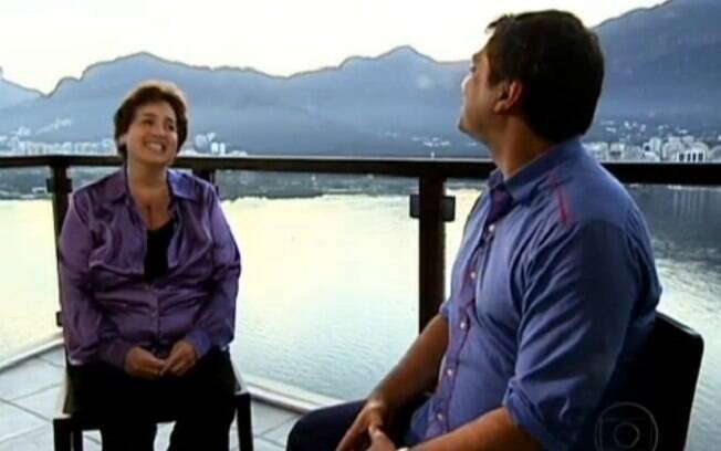 Claudia Jimenez em entrevista ao