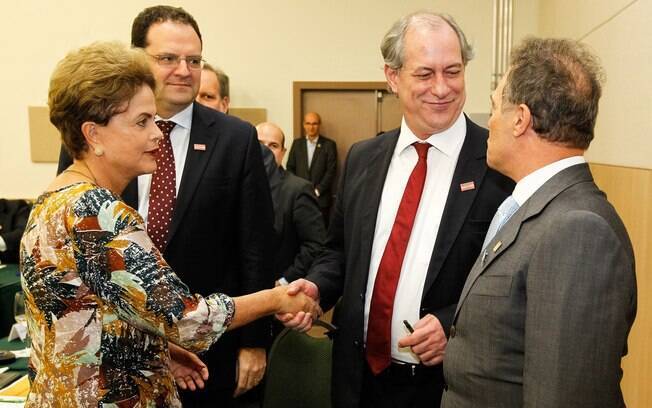Dilma Rousseff e Ciro Gomes encontraram-se em Fortaleza em 29 de agosto