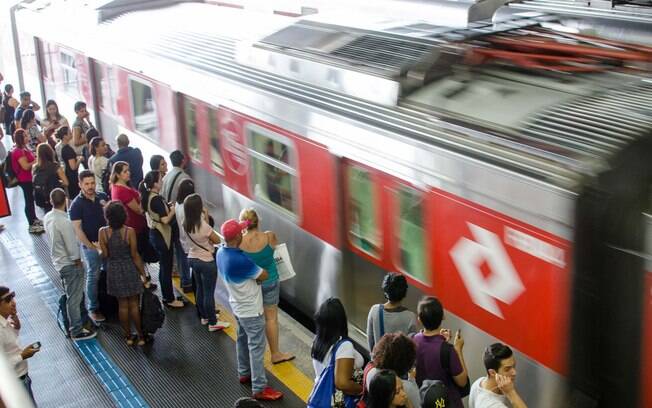 O motivo da lentidão foi uma manutenção, de acordo com a CPTM