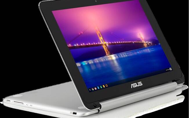 Em parceria com a Asus, o Google anunciou seu primeiro conversível, o Chromebook Flip com tela sensível ao toque