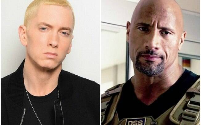 Eminem e Dwayne Johnson