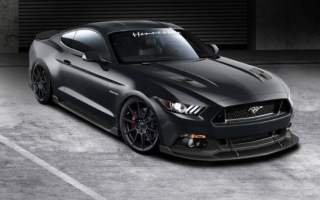 Mustang GT 2015 preparado pela Hennessey. Apenas 500 unidades serão produzidas