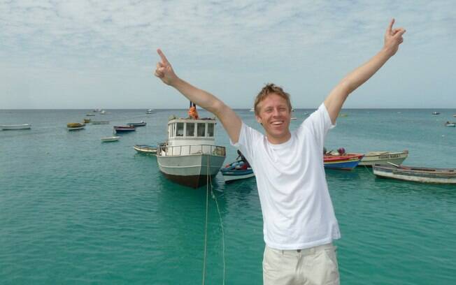 Gunnar Garfors em Cabo Verde, na África
