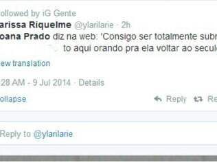 Internautas comentam desabado de Joana Prado