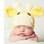 Touca de girafinha para bebês. Foto: Pinterest/Maria Lopez