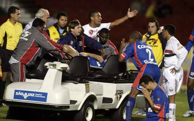 Em 2004, Serginho passou mal no jogo contra o São Paulo e morreu por conta de uma parada cardíaca