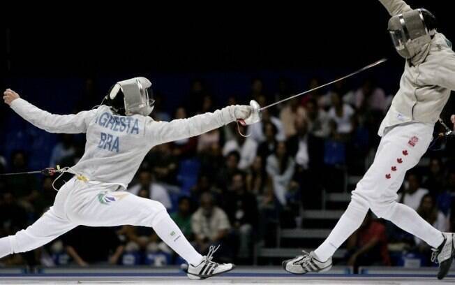 Renzo Agresta representará o Brasil na esgrima, na prova de sabre masculino