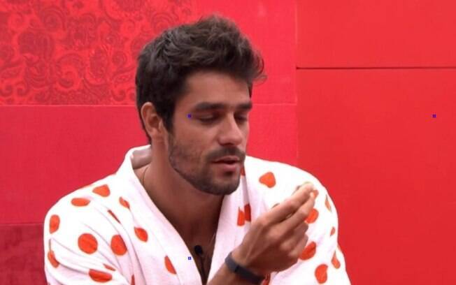 Diego conversa com Cássio sobre possibilidades do Paredão