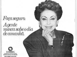 Odete Roitman também já estrelou campanha