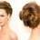 Para noivas clássicas, coque chignon mais bagunçado, por Marco Antonio de Biaggi. Inspirado na personagem de Sarah Jessica Parker, em "Sex and The City". Foto: Trícia Vieira/ Fotoarena