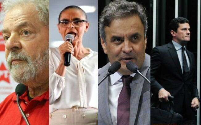 Em uma simulação com Sergio Moro, Marina empataria, em segundo lugar, com o magistrado no primeiro turno e Lula sairia na frente