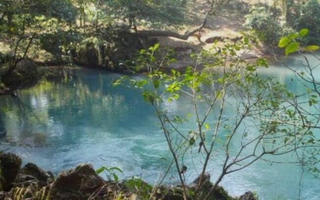 O rio Atoyac em dias mais normais