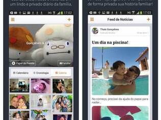 Multiplataforma, 23snaps compartilha fotos, vídeos e textos apenas com quem foi convidado pelos pais da criança