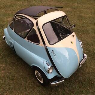 Esse Romi-Isetta é de chassis número 5, possivelmente o único sobrevivente dos primeiros modelos produzidos.