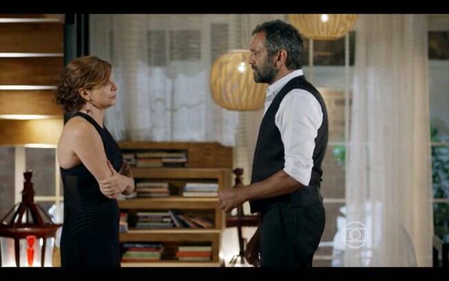 Deborah Bloch e Domingos Montagner em 'Sete Vidas'