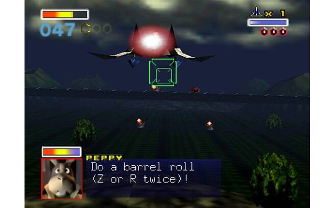 Star Fox 64 (Nintendo, 1997). Foto: Reprodução