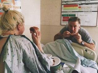Ireland Baldwin e o pai, Alec Baldwin