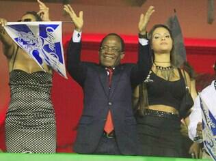 Teodoro Obiang Nguema Mbasogo, ditador da africana Guiné Equatorial, está no poder há 35 anos