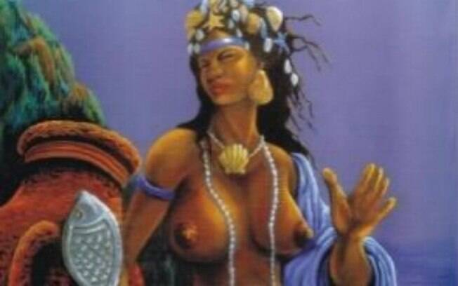 Mãe no Candomblé, orixá Yemanjá