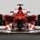 Visão frontal do novo carro da Ferrari. Foto: EFE